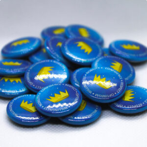 Badges 1 The Magic Coat Crown Badges (Set of 5)
